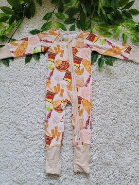 Baby Boy Hispanic Snacks Sleeper (6-12 Months)